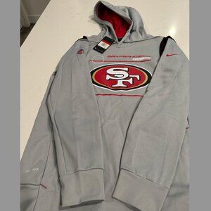 NWT San Francisco 49ers Nike Official On Field Apparel Sideline Sweatshirt